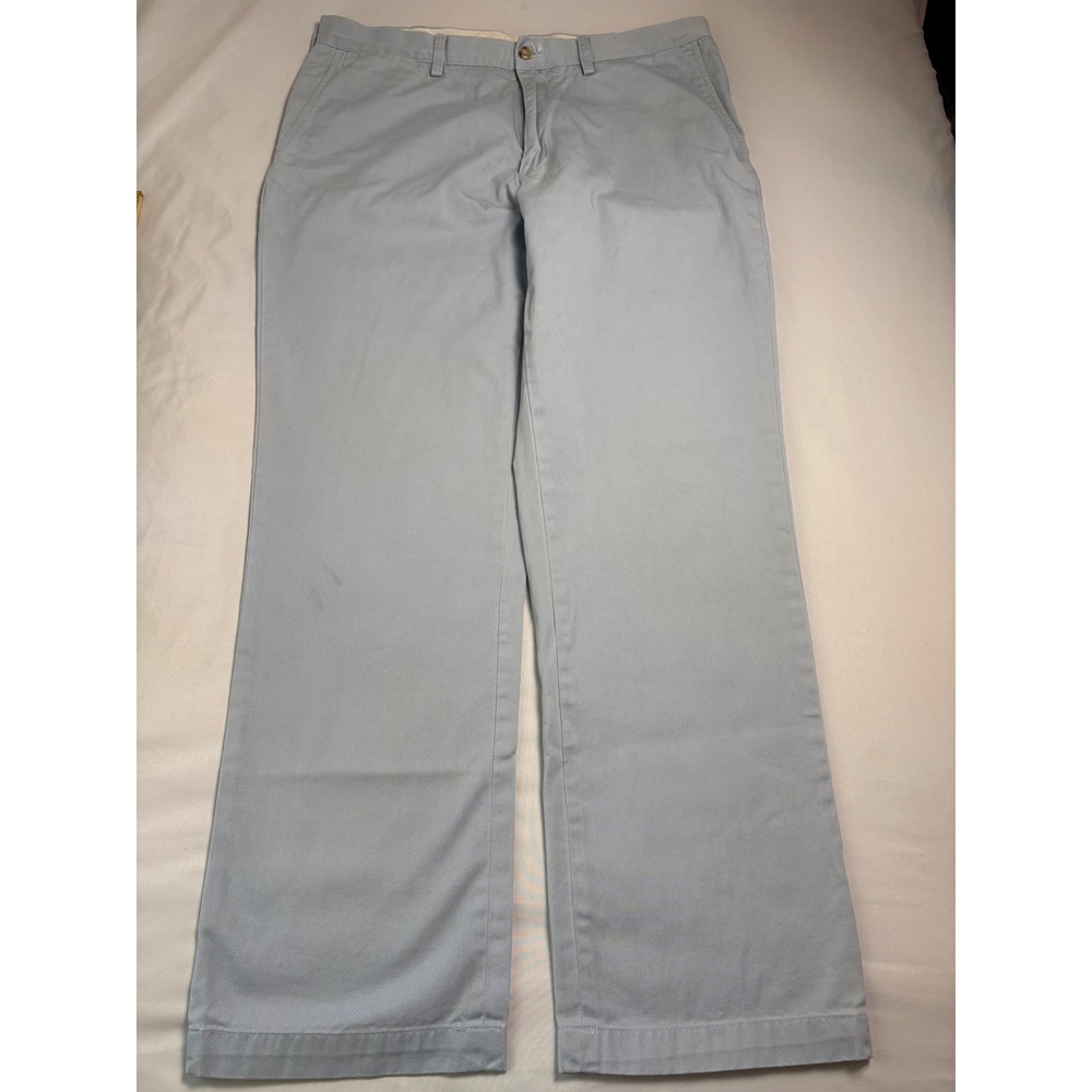 Polo Ralph Lauren Chinos Mens 36/32 Light Blue Good Classic Fit Cotton Pants